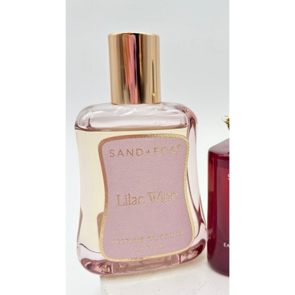 Sand + Fog Lilac Wine Perfume‎ Oil Roller 1.7 fl oz Fragrance Bergamot Rose